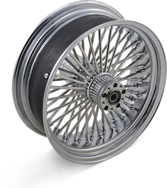 Fat Daddy 50-spoke Radial Laced Wheel Silver, 1, nordicamoto.ro