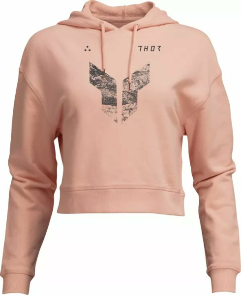 Hanorac Dama Thor Crop Noise Pink-83af9056ddc01f94cb51b1c98ecee612.webp