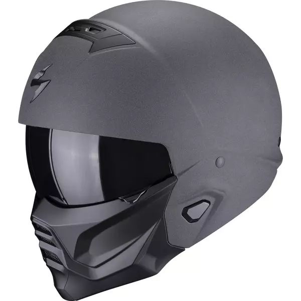 Casca moto SCORPION EXO-COMBAT II GRAPHITE S Gri inchis, 1, nordicamoto.ro