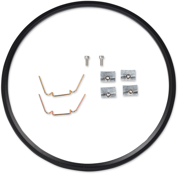 Headlight Adapter Kit Black, 1, nordicamoto.ro