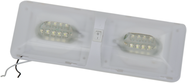 Double Dome Led Trailer Light White, 1, nordicamoto.ro