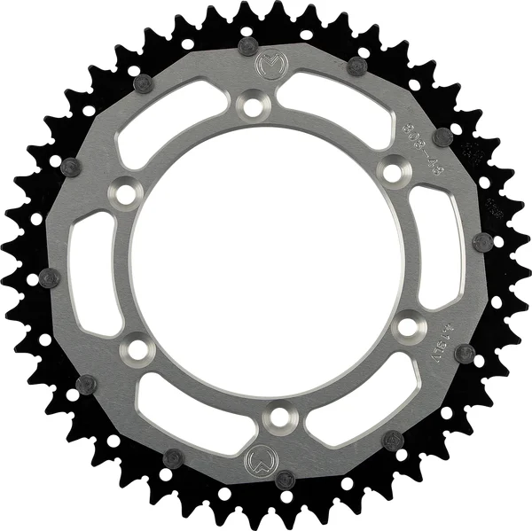 MOOSE RACING Pinion dublu argintiu, 2, nordicamoto.ro