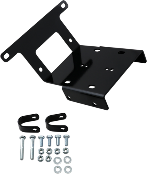 Winch Mount Black 