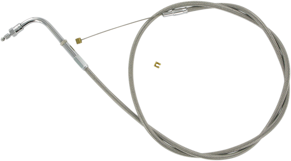 Stainless Steel Throttle/idle Cable Silver +152 mm (6''), 1, nordicamoto.ro