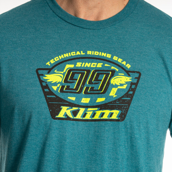 Tricou Klim Pioneer 99 Tri-blend Coyote Brown Heather - Monument-3
