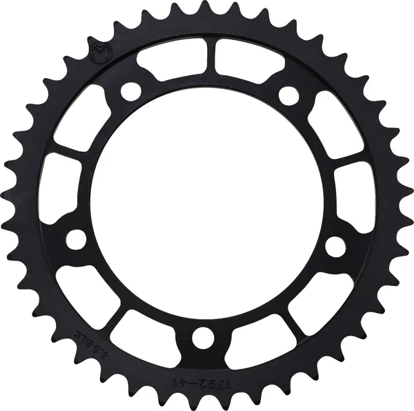 MOOSE RACING Rear Aluminum Sprocket Black -0
