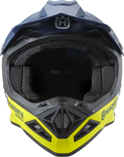 Casca Copii Husqvarna Railed Blue/Yellow-4