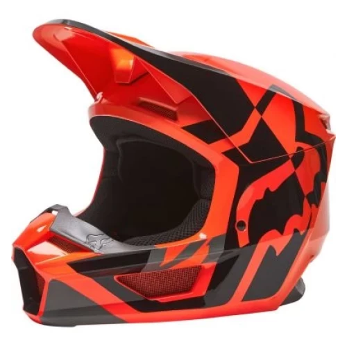 Casca Fox V1 Lux ECE Portocaliu Fluo XXL, 3, nordicamoto.ro