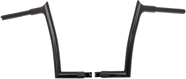 1-1/4(r) Ez Install Pointed Top Handlebar Black, 3, nordicamoto.ro