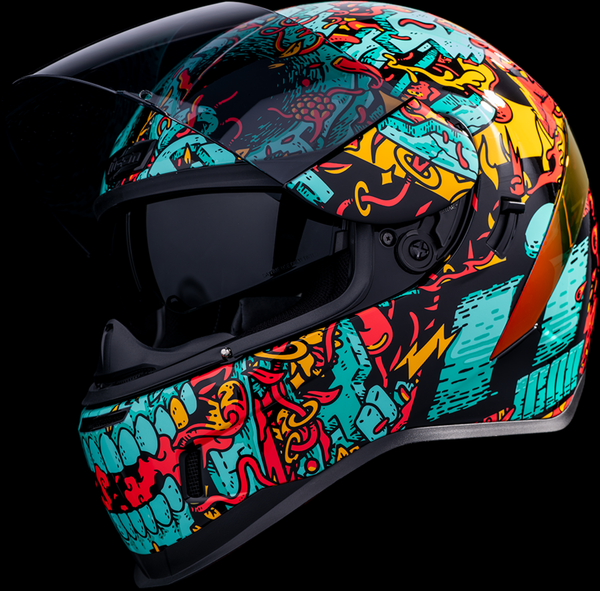 Casca Icon Airform Munchies Mips Green/Orange/Blue-4