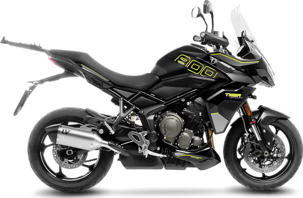 Tobă de eșapament LeoVince LV-14 Slip-On pentru Triumph Tiger Sport 800, 2, nordicamoto.ro