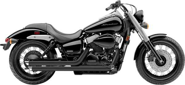 Streetrod Slashdown Exhaust System Black, 1, nordicamoto.ro
