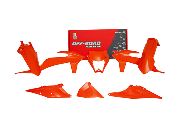 Kit plastice RACETECH KTM EXC/EXC-F '20-'23  Orange Fluo