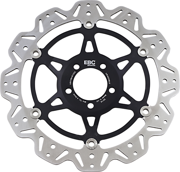 Vr Series Vee-rotor Black, Stainless Steel, 2, nordicamoto.ro