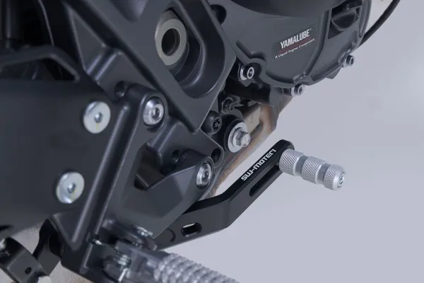 SW-MOTECH Brake Pedal Black, Silver -5