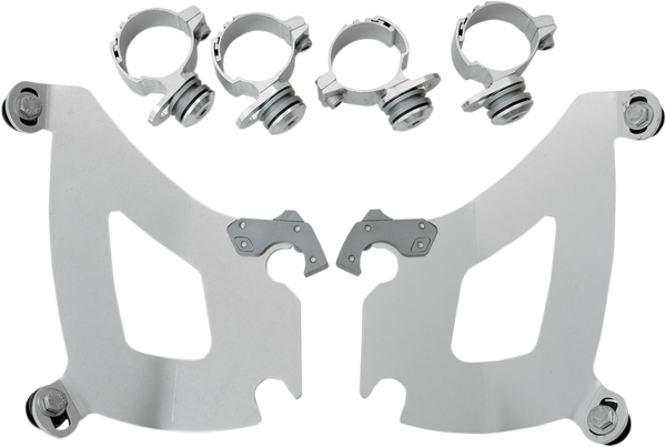 Bullet Fairing Mount Kit Polished, 1, nordicamoto.ro