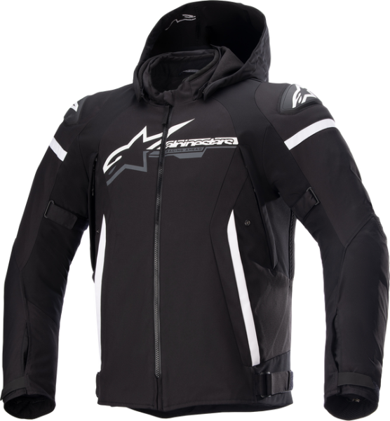 Geaca Moto Alpinestars Zaca Waterproof Black/Red/White-2