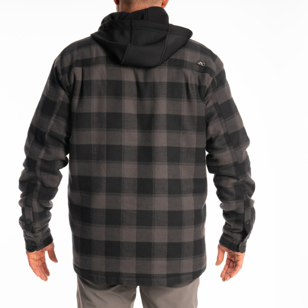 Geaca Klim Targhee Fleece Lined Flannel Dress Blues - Black-3