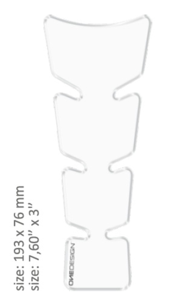 Resin/soft Touch Tank Pad Clear, 1, nordicamoto.ro