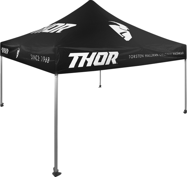 Cort Thor Track Canopy 3m x 3m Blue/Red/White-1