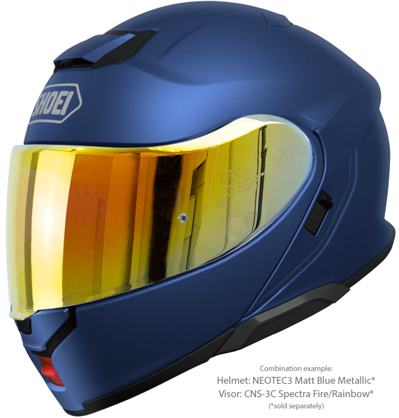 Casca Flip-up SHOEI NEOTEC3 Albastru Mat Metalic XXL-3