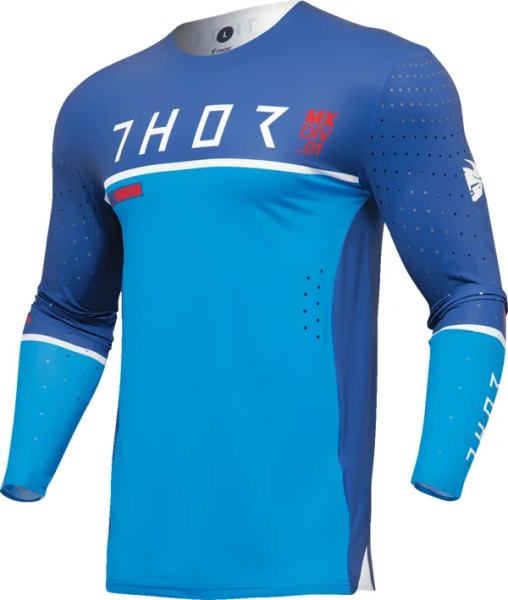 Tricou Thor Prime Ace Blue 2XL, 1, nordicamoto.ro