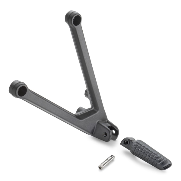 Passenger footpeg carrier left