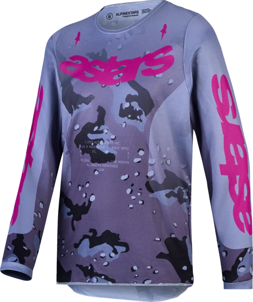 Tricou Youth Fluid Lone, violet, 1, nordicamoto.ro