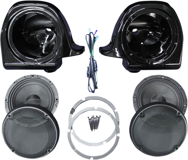 Rokker® Xxr 6.71(r) Rear/lower Fairing Speaker Kit Black, 1, nordicamoto.ro