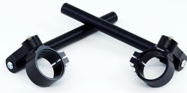 Raised Clip-on Handlebar Kit Black, 1, nordicamoto.ro