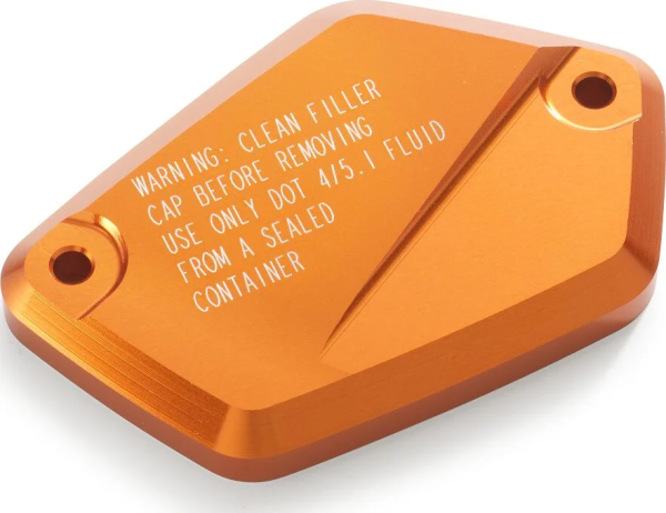 Brake fluid reservoir cover