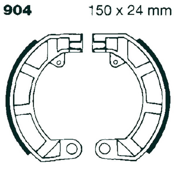Standard Brake Shoes, 1, nordicamoto.ro