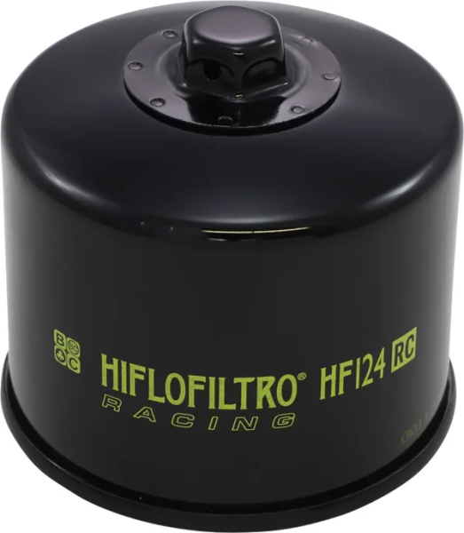 Racing Oil Filter Black