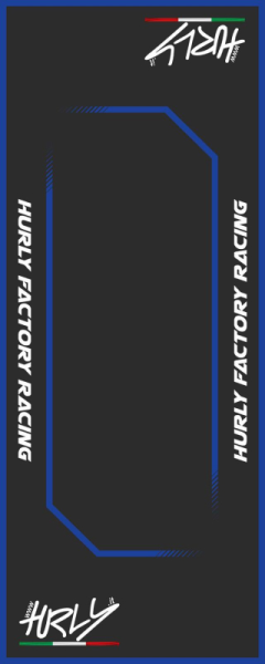 Workstation Floor Mat Black, Blue, White, Yellow, 3, nordicamoto.ro
