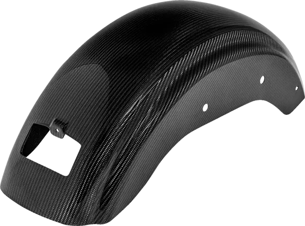 Carbon Fiber Rear Fender For M8 Softails Black, Carbon Fiber, Gloss, 1, nordicamoto.ro