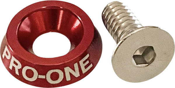 Seat Bolt Red, 2, nordicamoto.ro