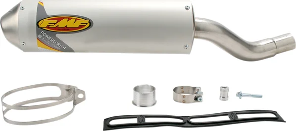 Amortizor de zgomot Powercore 4 cu montare rapidă, finisaj anodizat culoare șampanie, 1, nordicamoto.ro