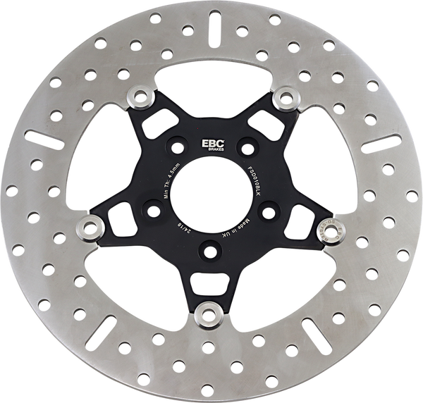Fsd Series Stainless Steel Front Brake Rotor For Big Twins Black, Polished, 1, nordicamoto.ro