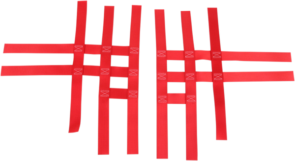 Ez-fit Nerf Bar Replacement Net Red, 1, nordicamoto.ro