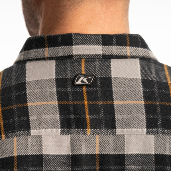 Camasa Klim Owen Heavyweight Flannel Picante - Black-7