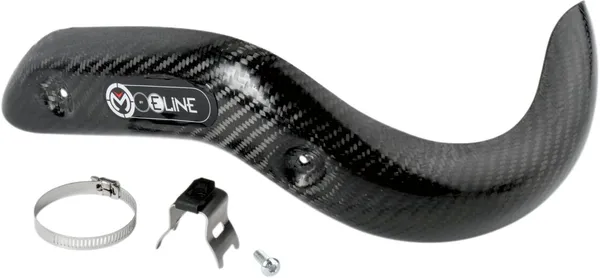 MOOSE RACING E Line 4-stroke Pipe Guard Black 