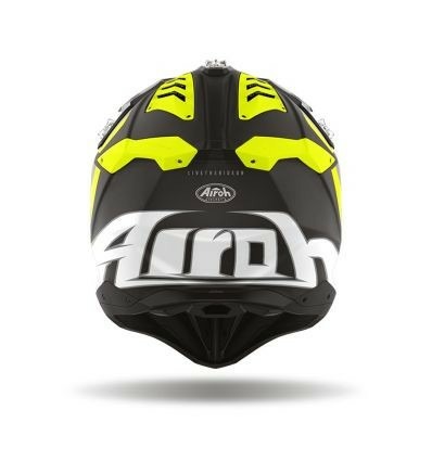 Casca Airoh Aviator 3 Glory Yellow Matt-0