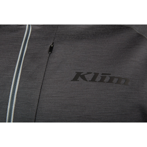 Bluza Corp Snowmobil Klim Teton Merino Wool 1/4 Zip Base Layer Asphalt-5
