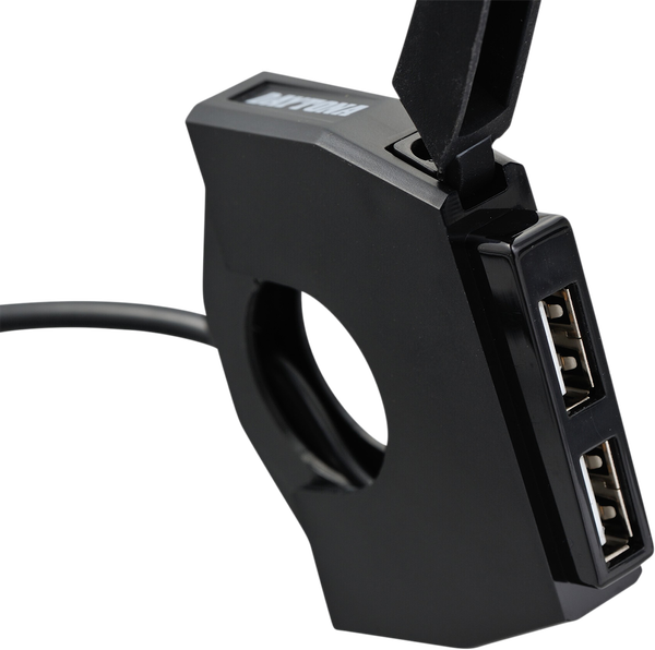 Usb Charging Port Black, 2, nordicamoto.ro