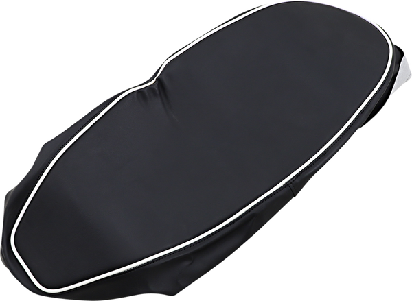 Retro Seat Skin Black, White, 1, nordicamoto.ro