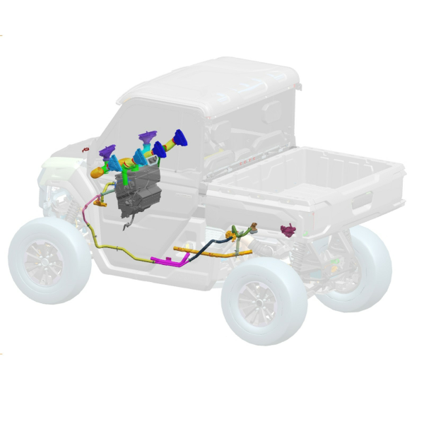 SISTEM ÎNCĂLZIRE CABINĂ CFMOTO (HEATER ASSY), 3, nordicamoto.ro