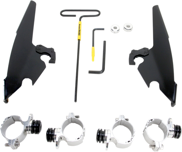 Batwing Fairing Trigger-lock Mounting Kit Black, 1, nordicamoto.ro