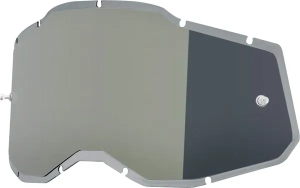 Lentila ochelari 100% Accuri 2/Racecraft 2/Strata 2 Injected Mirror Silver-0