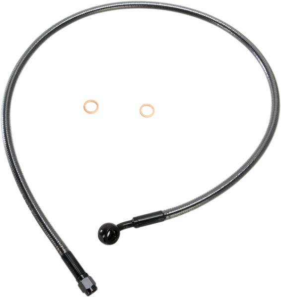 Alternate Length Designer Series Abs-specific Front Brake Line Kit Black, Black Pearl, 1, nordicamoto.ro