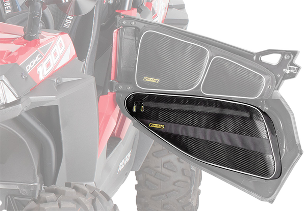 Rg-001l Rzr Front Lower Door Bag Set Black, 1, nordicamoto.ro